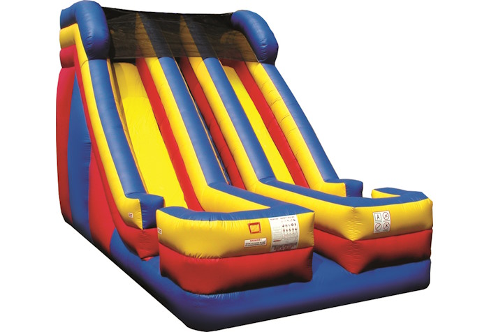 20' Radical Slide - 2 Lane - Bounce 'N' More 20' Radical Slide - 2 Lane - Bounce 'N' More