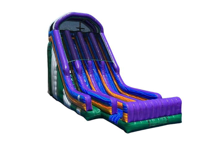 27' Aurora Slide - 3 Lane - Bounce 'N' More 27' Aurora Slide - 3 Lane - Bounce 'N' More