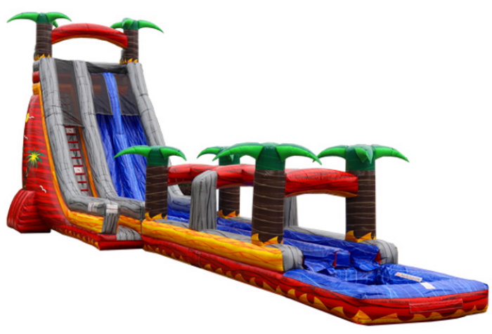 27' Blazing Tropic - 2 Lane - Bounce 'N' More 27' Blazing Tropic - 2 Lane - Bounce 'N' More