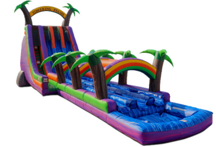 27' Towering Palms - 3 Lane - Bounce 'N' More 27' Towering Palms - 3 Lane - Bounce 'N' More