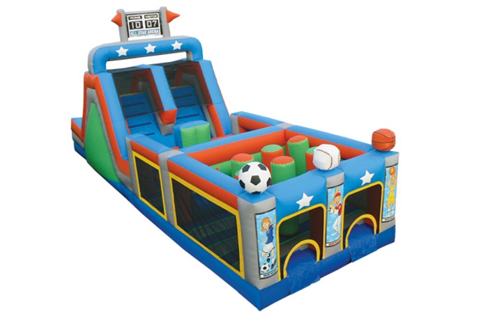 45' Sport Challenge Obstacle Course Rental Dallas, TX 45' Sport Challenge Obstacle Course Rental Dallas, TX