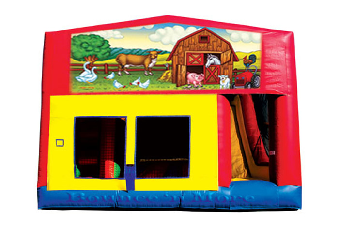 5 in 1 Animal Farm Combo Bounce House Rental Dallas, TX 5 in 1 Animal Farm Combo Bounce House Rental Dallas, TX