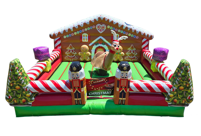 Christmas Mechanical Reindeer - Bounce 'N' More Christmas Mechanical Reindeer - Bounce 'N' More