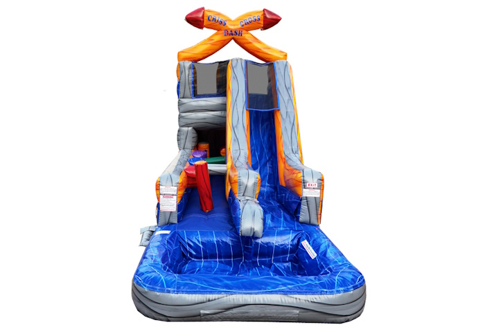 Criss Cross Splash Left - Pool - Bounce 'N' More Criss Cross Splash Left - Pool - Bounce 'N' More