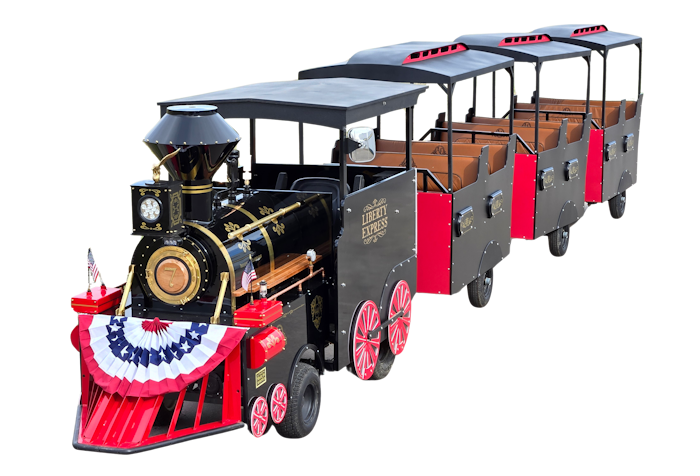 Liberty Express Train - 3 Cars - Bounce 'N' More Liberty Express Train - 3 Cars - Bounce 'N' More
