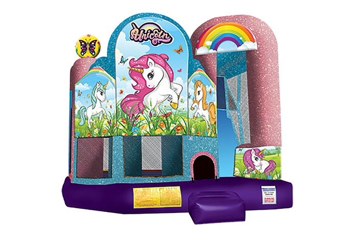 Unicorn Backyard Combo - Bounce 'N' More Unicorn Backyard Combo - Bounce 'N' More